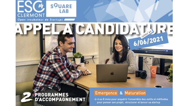 SquareLab ESC Clermont - Il est encore temps de candidater !
