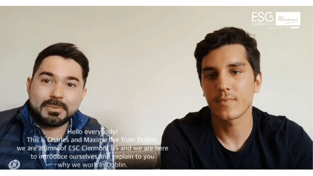 Maxime et Charles, Ambassadeurs Internationaux en Irlande