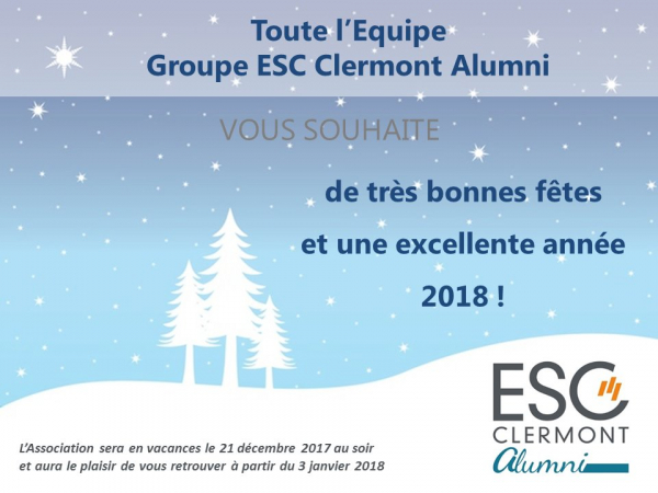 Bonnes fêtes de fin d'année !