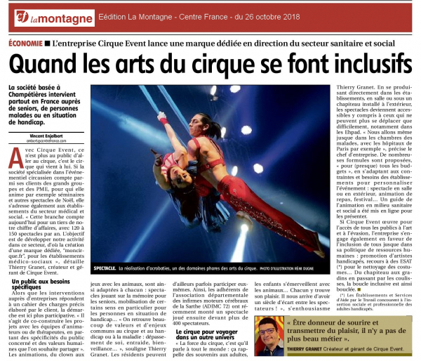 Cirque Event lance moncirque.fr, une marque dédiée au Sanitaire & Social