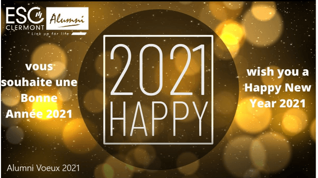 Meilleurs Voeux pour 2021 !