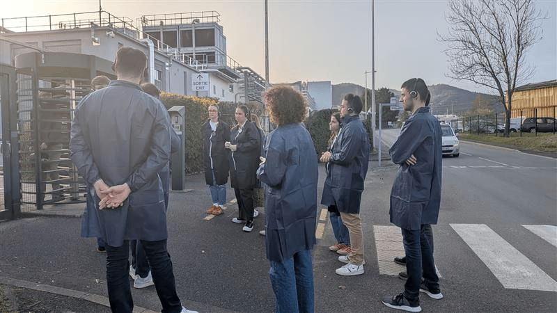 Retour sur la visite de l'usine d'embouteillage Volvic 