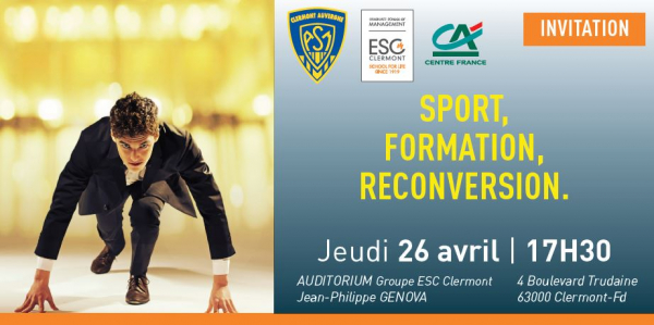 Première Conférence de la Filière Passion Sport le 26 Avril à l'Ecole