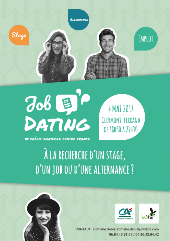 Job Dating à Clermont-Ferrand le 4 Mai 2017