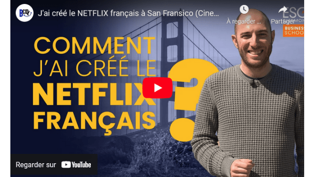 Clément Monnet a créé le Netflix français aux Etats-Unis