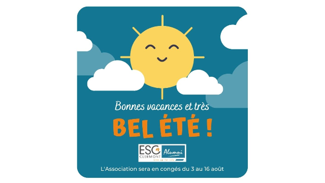 Bonnes vacances et très bel été !
