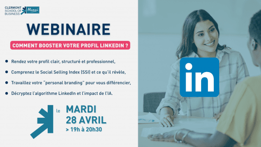 Webinaire - Optimisez votre profil LinkedIn et votre visibilité professionnelle #2