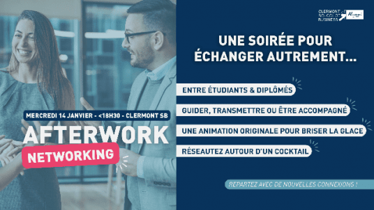 Soirée networking :handshake::tone_light: