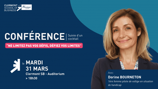 Conférence - "Ne limitez pas vos défis, défiez vos limites" avec Dorine Bourneton