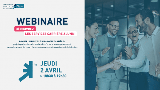 Webinaire - Présentation des services carrière Alumni
